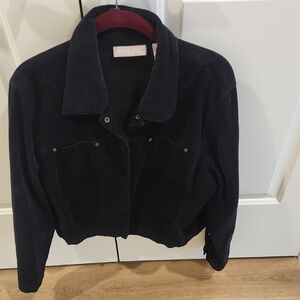 Kate Hill Black Jean Jacket